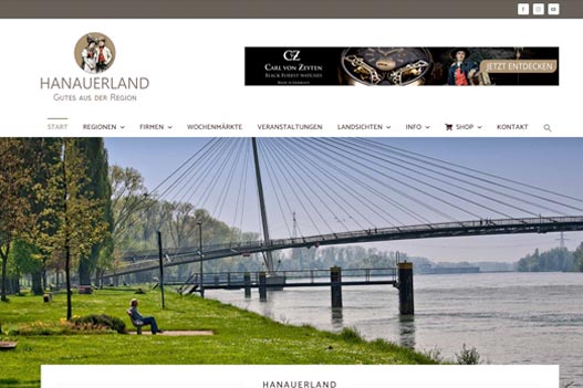 hanauerland.de, regionale Online Werbung