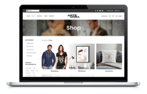 Artevaria, Onlineshop, Webdesign, Full-Payment System